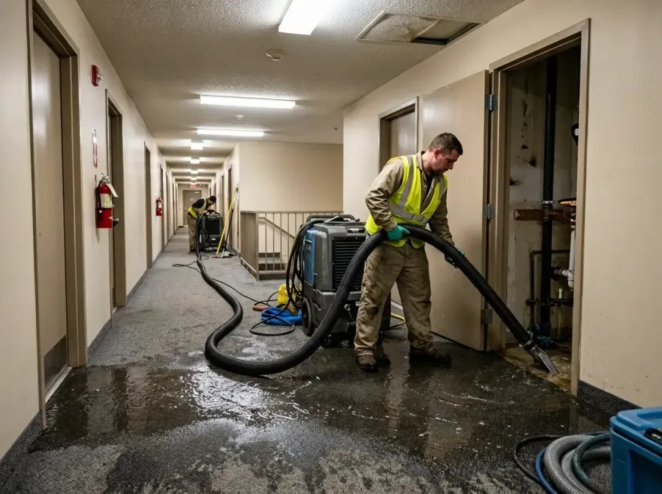 multi-unit-apartment-hallway-f-005 — frequently asked questions, Emergency Burst Pipe Water Extraction & Removal in Ocean Sp…